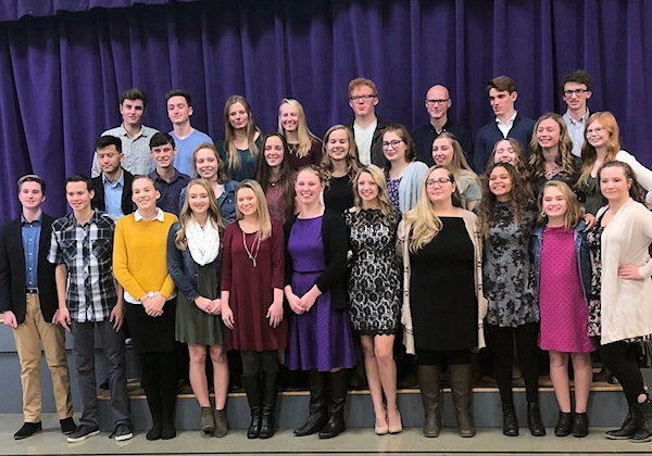 National Honor Society at Jackson Christian High School